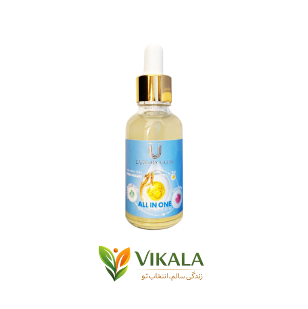  جعبه و شیشه سرم همه کاره لاکچری کوین اورجینال 30 میل 